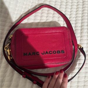 Marc Jacobs Vibrant Red Crossbody Bag